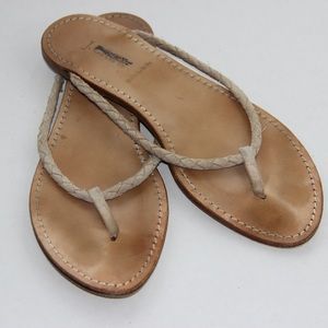 J. Crew Braided Thong Sandal